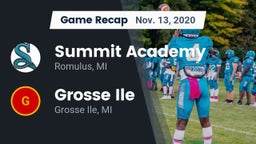 Recap: Summit Academy  vs. Grosse Ile  2020