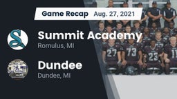 Recap: Summit Academy  vs. Dundee  2021