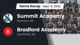 Recap: Summit Academy  vs. Bradford Academy  2022
