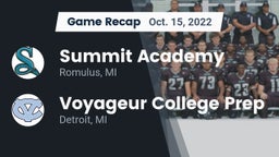 Recap: Summit Academy  vs. Voyageur College Prep  2022