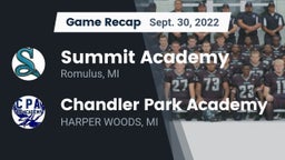 Recap: Summit Academy  vs. Chandler Park Academy  2022