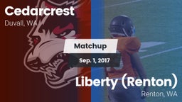 Matchup: Cedarcrest vs. Liberty  (Renton) 2017