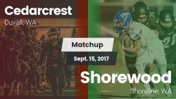 Matchup: Cedarcrest vs. Shorewood  2017