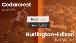 Matchup: Cedarcrest vs. Burlington-Edison  2020