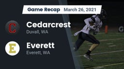 Recap: Cedarcrest  vs. Everett  2021