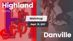 Matchup: Highland vs. Danville  2017