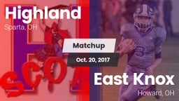 Matchup: Highland vs. East Knox  2017