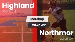 Matchup: Highland vs. Northmor  2017