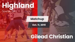Matchup: Highland vs. Gilead Christian 2019