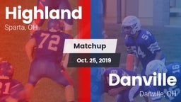 Matchup: Highland vs. Danville  2019
