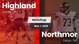 Matchup: Highland vs. Northmor  2019