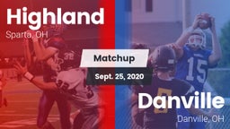 Matchup: Highland vs. Danville  2020