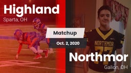 Matchup: Highland vs. Northmor  2020