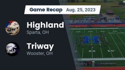 Recap: Highland  vs. Triway  2023