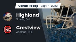 Recap: Highland  vs. Crestview  2023