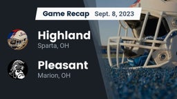 Recap: Highland  vs. Pleasant  2023
