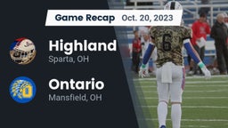 Recap: Highland  vs. Ontario  2023