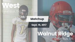 Matchup: West vs. Walnut Ridge  2017