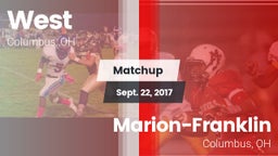 Matchup: West vs. Marion-Franklin  2017