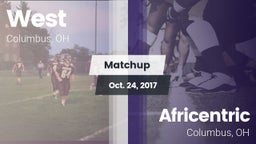 Matchup: West vs. Africentric  2017