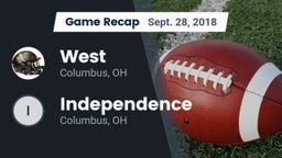 Recap: West  vs. Independence  2018
