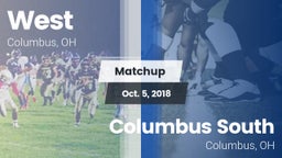 Matchup: West vs. Columbus South  2018