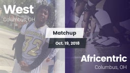 Matchup: West vs. Africentric  2018