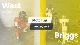 Matchup: West vs. Briggs  2018