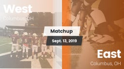 Matchup: West vs. East  2019