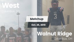 Matchup: West vs. Walnut Ridge  2019