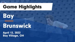 Bay  vs Brunswick  Game Highlights - April 12, 2022