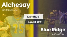 Matchup: Alchesay vs. Blue Ridge  2018