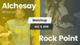 Matchup: Alchesay vs. Rock Point 2018