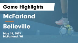 McFarland  vs Belleville  Game Highlights - May 18, 2023
