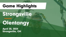 Strongsville  vs Olentangy  Game Highlights - April 20, 2024