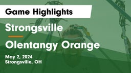 Strongsville  vs Olentangy Orange  Game Highlights - May 2, 2024