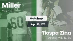 Matchup: Miller vs. Tiospa Zina  2017
