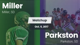 Matchup: Miller vs. Parkston  2017