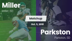 Matchup: Miller vs. Parkston  2018