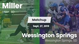 Matchup: Miller vs. Wessington Springs  2019