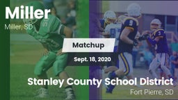 Matchup: Miller vs. Stanley County School District 2020