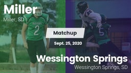 Matchup: Miller vs. Wessington Springs  2020