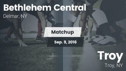 Matchup: Bethlehem Central vs. Troy  2016
