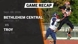 Recap: Bethlehem Central  vs. Troy  2016