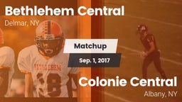 Matchup: Bethlehem Central vs. Colonie Central  2017