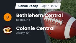 Recap: Bethlehem Central  vs. Colonie Central  2017