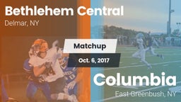 Matchup: Bethlehem Central vs. Columbia  2017