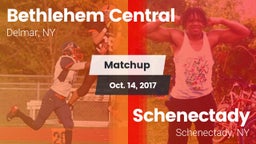 Matchup: Bethlehem Central vs. Schenectady  2017