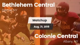Matchup: Bethlehem Central vs. Colonie Central  2018