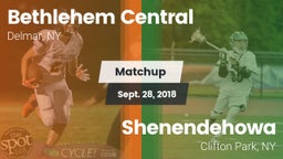 Matchup: Bethlehem Central vs. Shenendehowa  2018